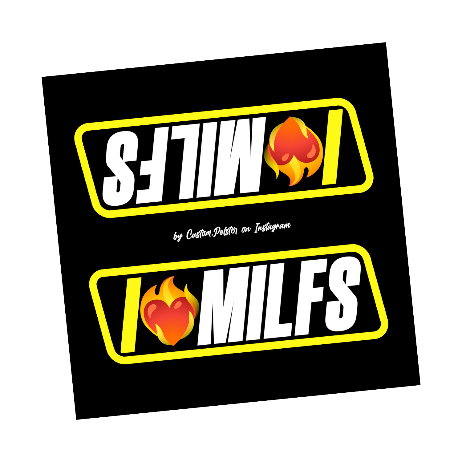 I LOVE MILFS (Lenkerpolster)